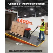Electric Pallet Jack 4400 lbs Pallet Jack Truck with 48L x 27W Inch Forks