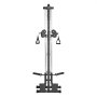 VEVOR LAT Pull Down Machine, 3-in-1 Row Cable Machine, Cable Machines Home Gym with 18-Level Height Adjustment, Wall-Mount Design, Load 227kg Lat Tower for Full-Body Workouts, Single-Arm Training