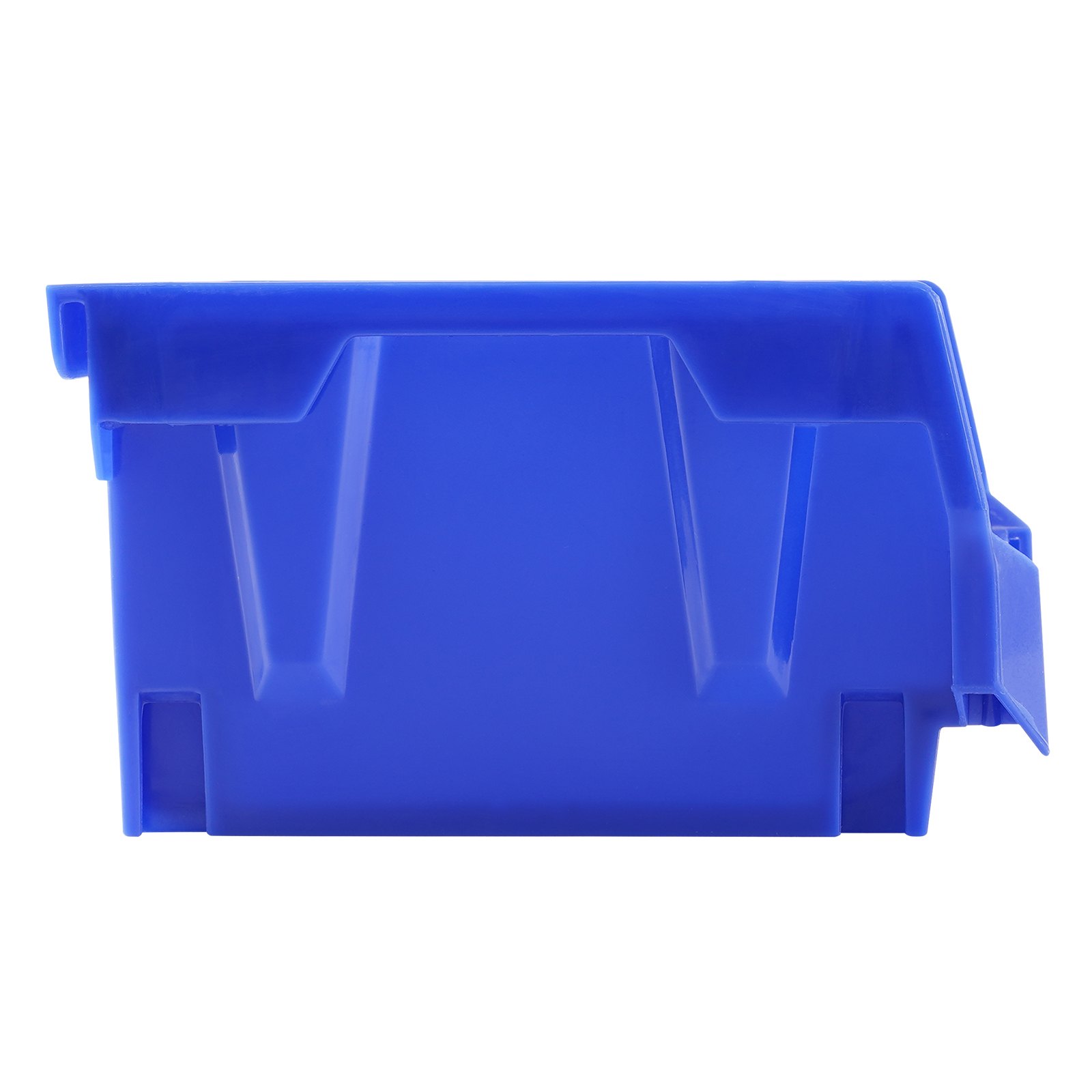 VEVOR Plastic Storage Bin, (137 mm x 105 mm x 78 mm), Hanging Stackable Storage Organizer Bin, Blue/Red, 24-Pack, Heavy Duty Stacking Containers for Closet, Kitchen, Office, or Pantry Organization