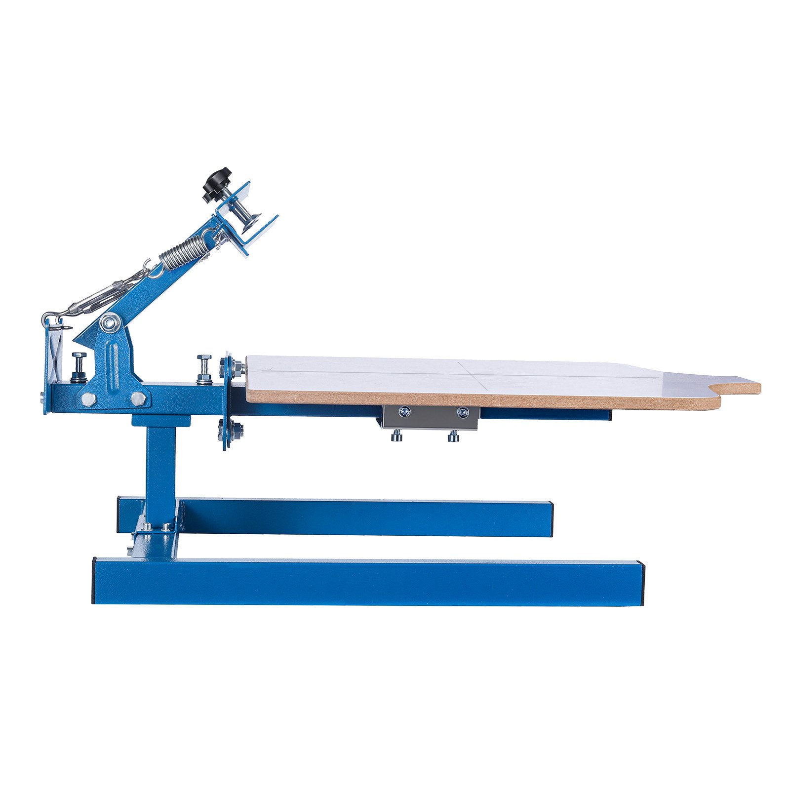 VEVOR Screen Printing Machine 1 Color 1 Station Silk Screen Printing Press, 21.3 x 17.7 in Platen, Adjustable Tension, Powder-Coated Carbon Steel, for T-shirt Clothing DIY, Home and Commercial Use