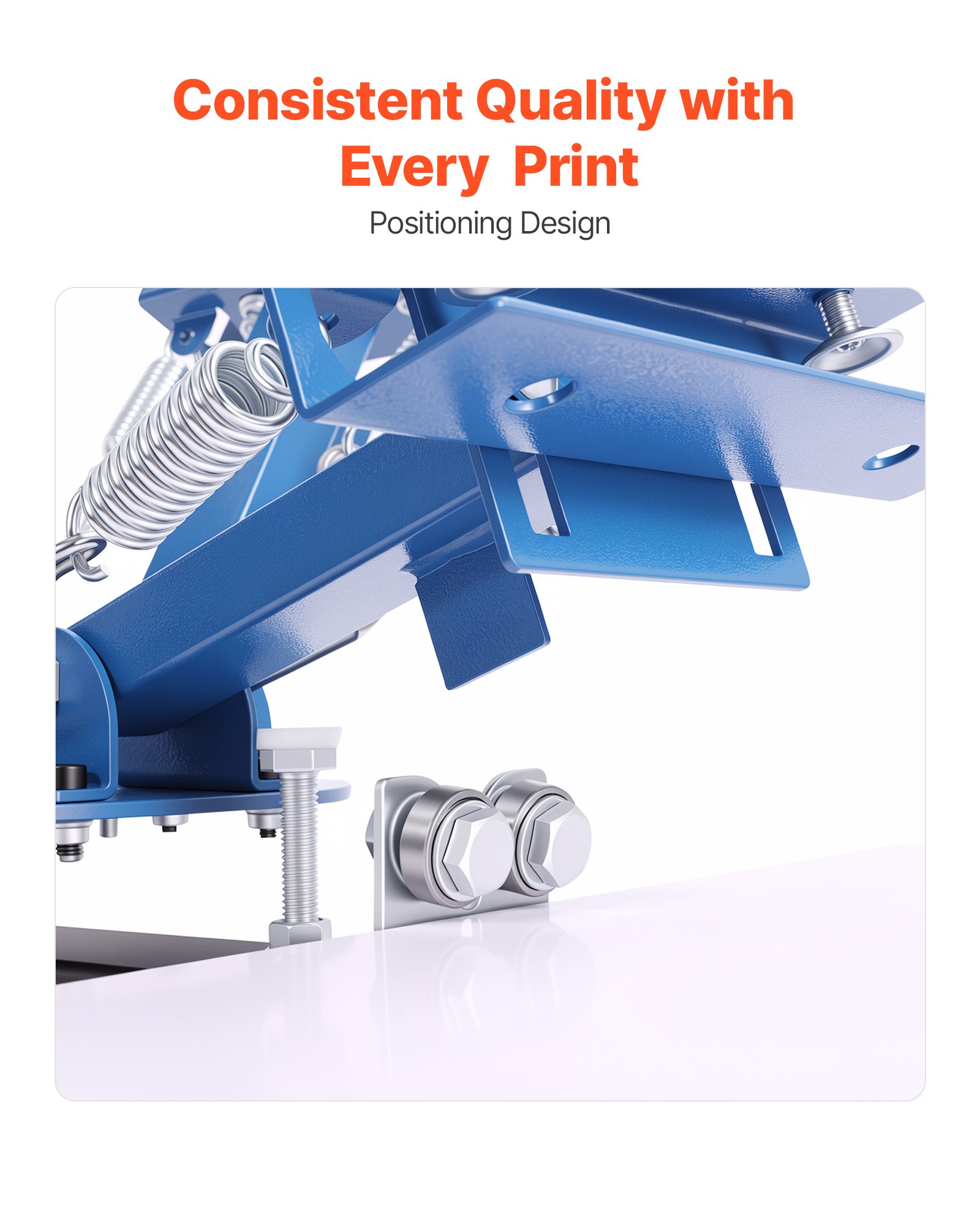 VEVOR Screen Printing Machine 4 Color 2 Station Silk Screen Printing Press, 21.3 x 17.7 in, 360° Rotatable, Accurate Positioning, Powder-Coated Carbon Steel, for T-shirt DIY, Home and Commercial