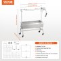 Rôtissoire VEVOR pour barbecue, rôtissoire pour porc, agneau, poulet, 42 W, 61 kg