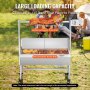 Rôtissoire VEVOR pour barbecue, rôtissoire pour porc, agneau, poulet, 42 W, 135 lb