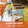 VEVOR Roaster Spit Rotisserie BBQ Gril Prasa Jahňacie Pečeň kurčaťa 42W 135LBS