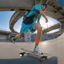 VEVOR Electric Longboard Skateboard with Control 7.5 Mile Range for Adults Kids