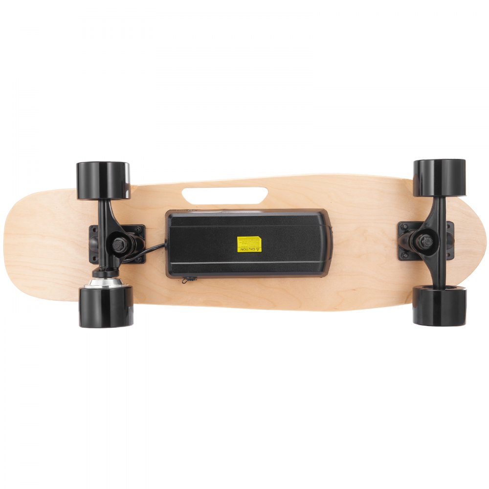 VEVOR Electric Skateboard with Remote, 9.3 Mph Top Speed & 5 Miles Max Range Skateboard Longboard, 3 Speeds Adjustment Skateboards, Easy Carry Handle Design, Suitable for Adul Tested to UL Standards