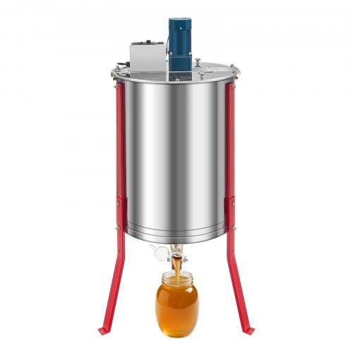 Electric Honey Extractor 6 Frame Beekeeping Honeycomb Spinner Stainless Steel