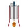 Electric Honey Extractor 6 Frame Beekeeping Honeycomb Spinner Stainless Steel