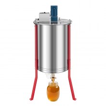 Electric Honey Extractor 6 Frame Beekeeping Honeycomb Spinner Stainless Steel