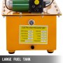 VEVOR 10152 PSI Bomba eléctrica hidráulica 750W Efecto simple 110V Pedal solenoide 7L Cilindro de paquete de energía hidráulica