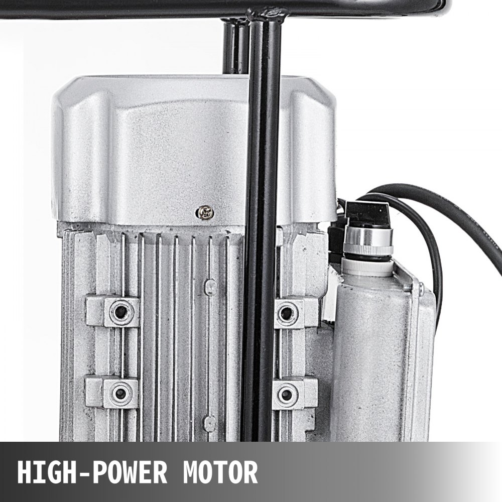 VEVOR 10152 PSI Hydraulic Electric Pump 750W Double Acting Hydraulic Driven Pump 110V 7L Solenoid Pedal Hydraulic Power Pack Cylinder Hydraulic Pump