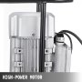 VEVOR 10152 PSI Pompe électrique hydraulique 750W Pompe à entraînement hydraulique à double effet 110V 7L Pédale solénoïde Pompe hydraulique à cylindre
