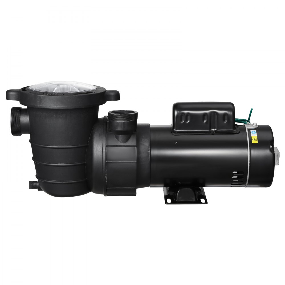 VEVOR Above Ground Pool Pump, 2HP/0.44HP, Dual Speed Swimming Pool Pump, High 118 GPM 56 ft Lift, Low 57 GPM 14 ft Lift, 110V 3450 RPM with Strainer Basket, 122°F Max Water Temp, for Hot Tubs Spas