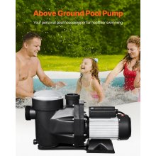 2.5 HP Above Ground Swimming Pool Pump Single Speed 148 GPM 3450 RPM 220V