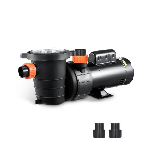 Above Ground Pool Pump 1.5HP/0.35HP Dual Speed Swimming Pool Pump 110 GPM/52 GPM