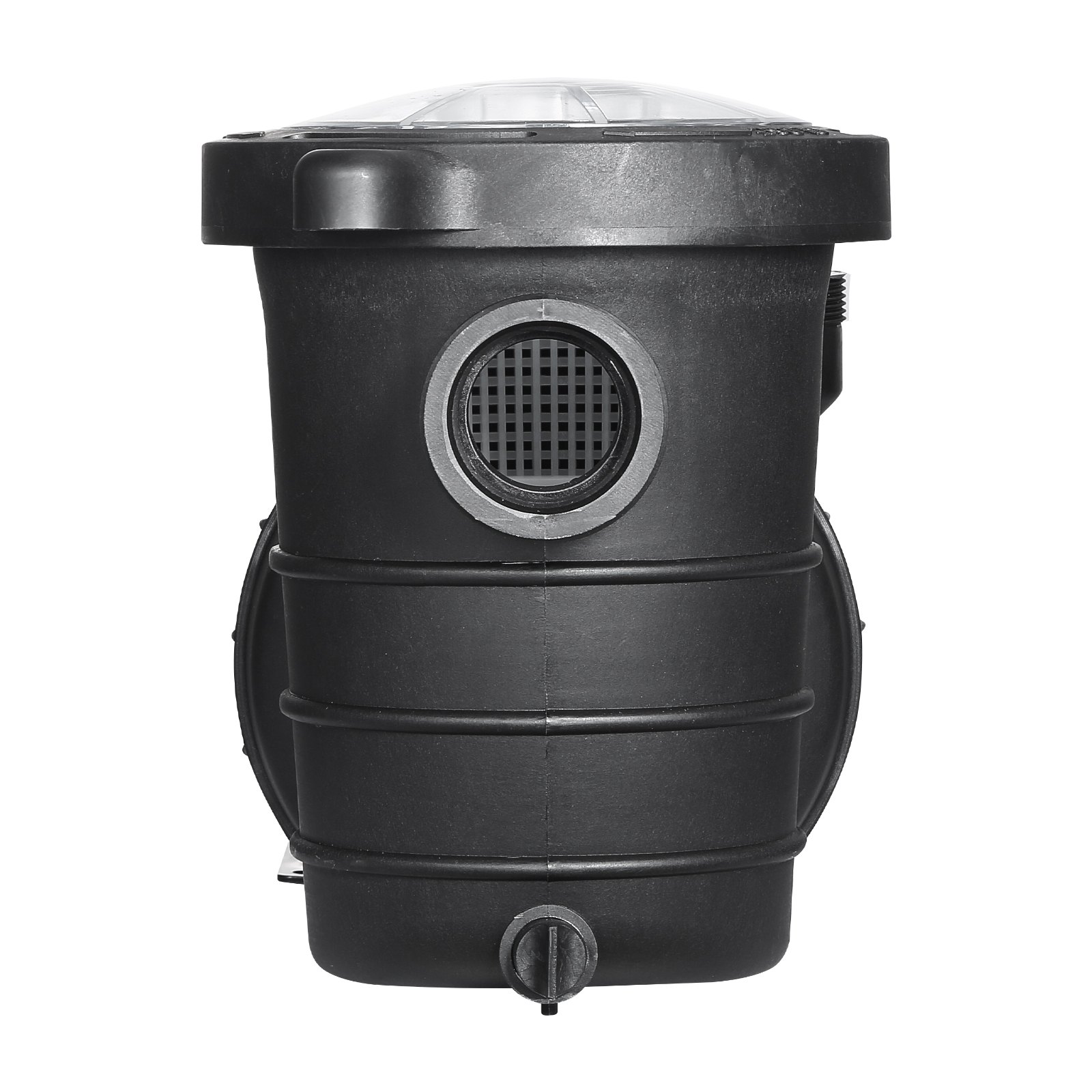 VEVOR Above Ground Pool Pump, 1.5HP/0.35HP, Dual Speed Swimming Pool Pump, High 110 GPM 54 ft Lift, Low 52 GPM 14 ft Lift, 110V 3450 RPM with Strainer Basket, 122°F Max Water Temp, for Hot Tubs Spas