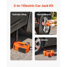 VEVOR Electric Car Jack 5 Tons /11000 lbs Jack kit with Electric Impact Wrench