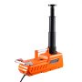 Gato eléctrico VEVOR para coche, 15 toneladas/33 000 lb, gato de tijera eléctrico ajustable con alta capacidad de carga, cambio de neumáticos de 12 V con doble motor y luz LED, kit de gato portátil para sedán, SUV y camión.