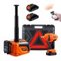 VEVOR Electric Car Jack, 5 Tons /11000 lbs, Electric Scissor Jack with Electric Impact Wrench, Tire Change Replacement with LED Light & Remote Control, Portable Jack kit for Sedan, SUV, Truck