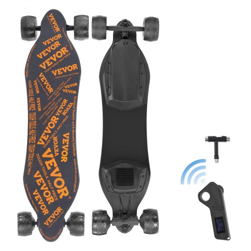 VEVOR Electric Longboard Skateboard with Control 21.7 Mile Range for Adults Kids