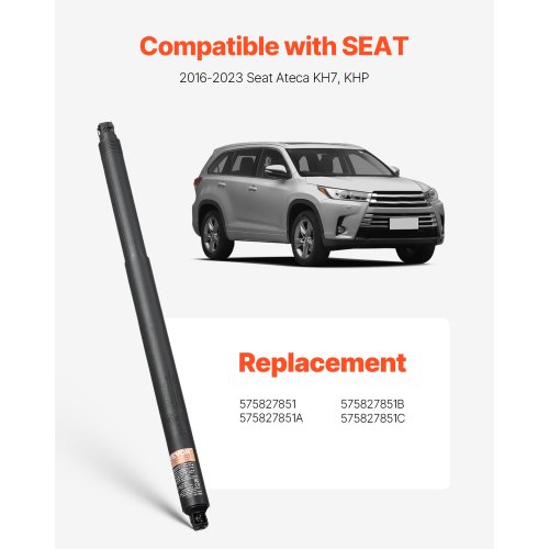 Set 2x Elektrisch Gasfeder Powerlift Heckklappe L R für Seat Ateca 2016-2023 eBa