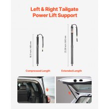 VEVOR 2PCS Rear Liftgate Power Struts Compatible with 2014-2019 Highlander