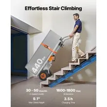 Electric Stair Climbing Dolly 440lbs Electric Stair Climbing Hand Trucks