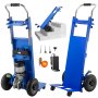 Electric Stair Climbing Dolly 880lbs Capacity Stair Climbing Hand Trucks Blue