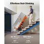 Electric Stair Climbing Dolly 880lbs Capacity Stair Climbing Hand Trucks Orange