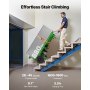 Electric Stair Climbing Dolly 880lbs Capacity Stair Climbing Hand Trucks Green