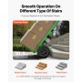 Electric Stair Climbing Dolly 880lbs Capacity Stair Climbing Hand Trucks Green