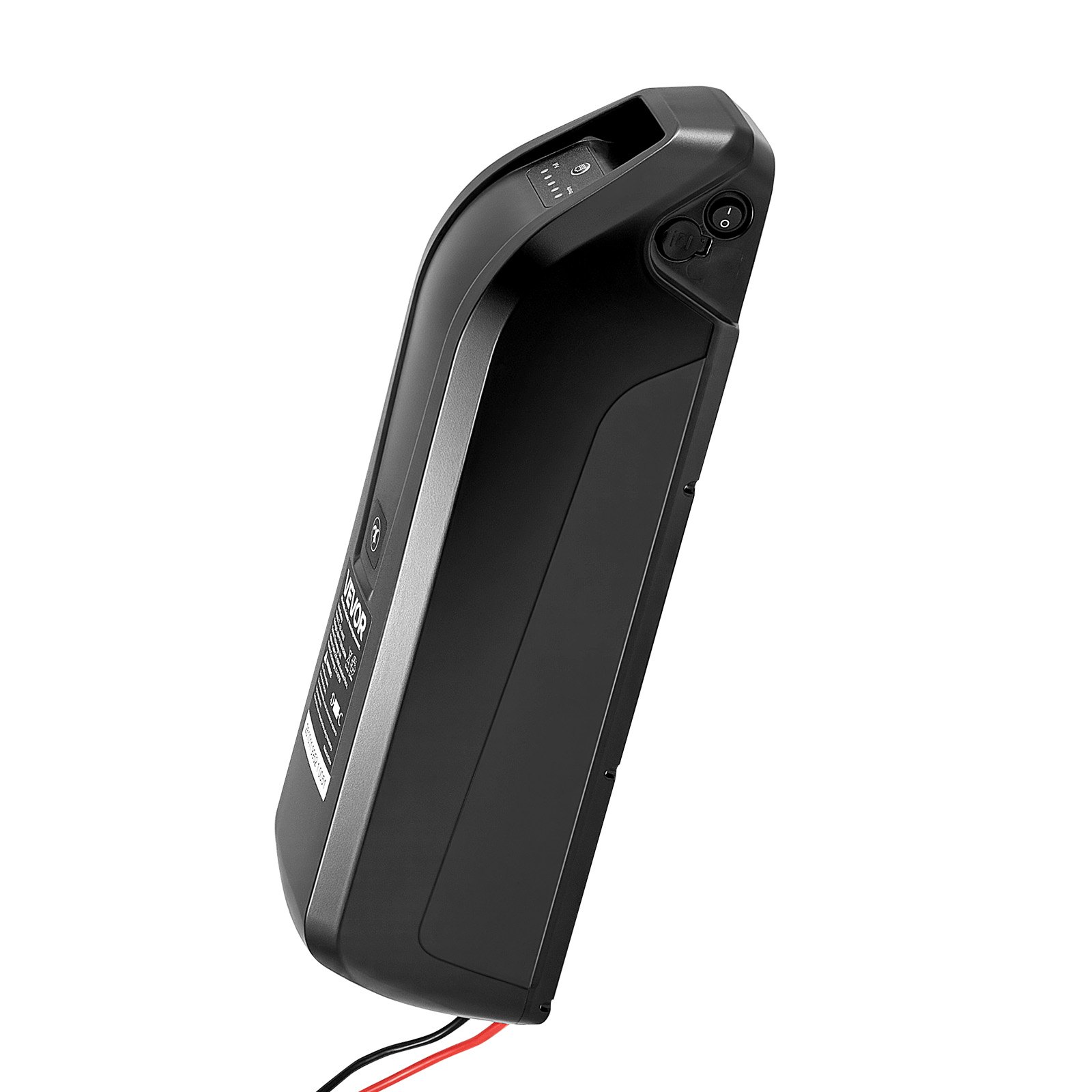 VEVOR Ebike Battery, 48V 13Ah Electric Bike Lithium Battery Pack with BMS, 3A Charger and Lock for 1000W E-Bike Motor, Detachable Electric Bicycle Replacement Kit with Indicator & Discharge Socket