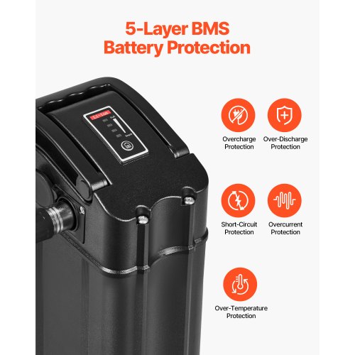 VEVOR 48V 15.6Ah Lithium Battery Pack for 1000W E-Bikes New VEVOR 48V 15.6Ah Lithium Battery Pack for 1000W E-Bikes New