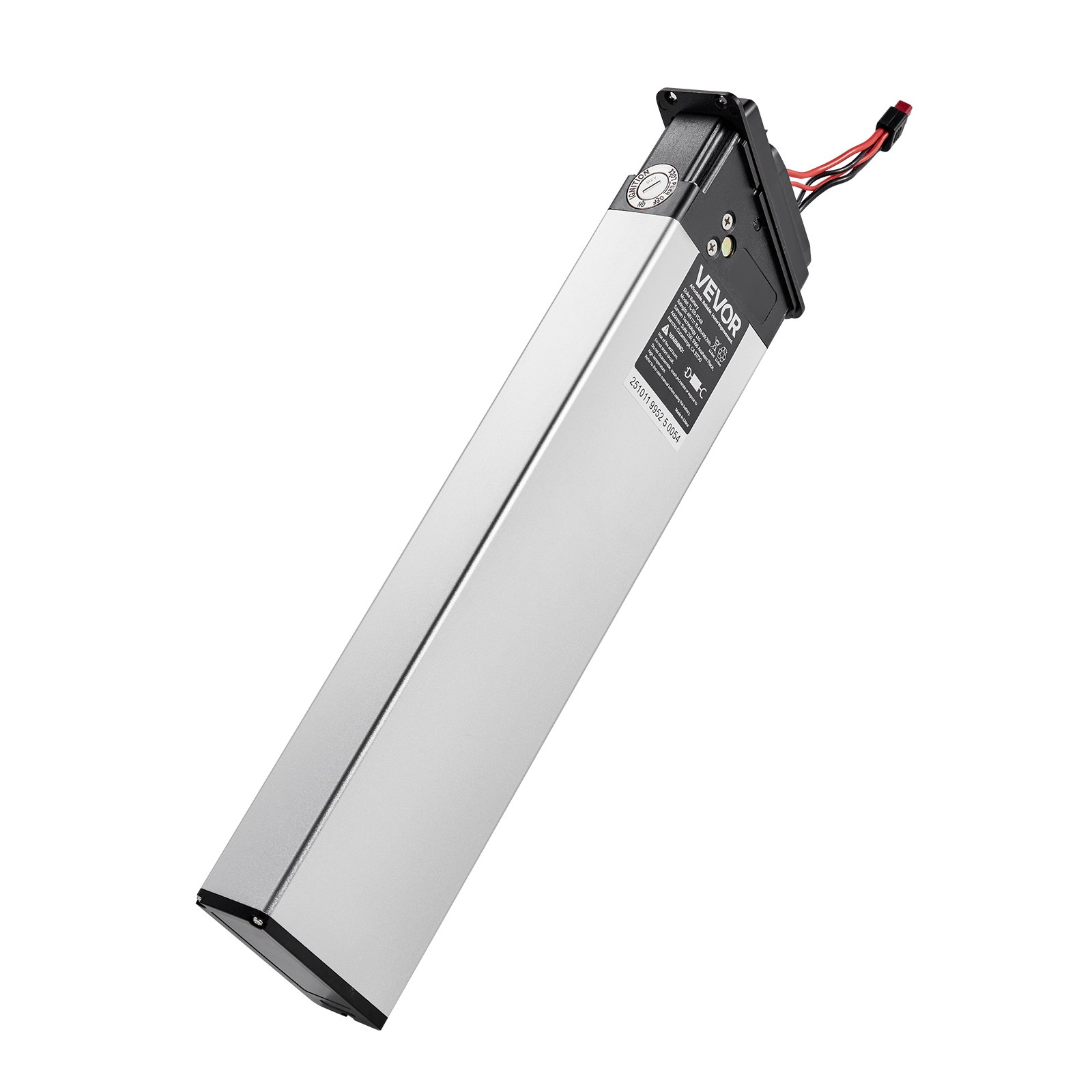 VEVOR Folding Ebike Battery, 48V 10.4Ah Electric Bike Lithium Battery Pack with BMS, 3A Charger, Lock for 1000W E-Bike Motor, Detachable Electric Bicycle Replacement Kit with Handle & Discharge Socket
