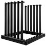 VEVOR Portaparabrisas de 5 niveles, portaparabrisas de acero para camión, portaparabrisas de 61 cm de altura, portaparabrisas para camión con almohadilla de PVC y espuma, portaparabrisas para camión, para transporte de vidrio