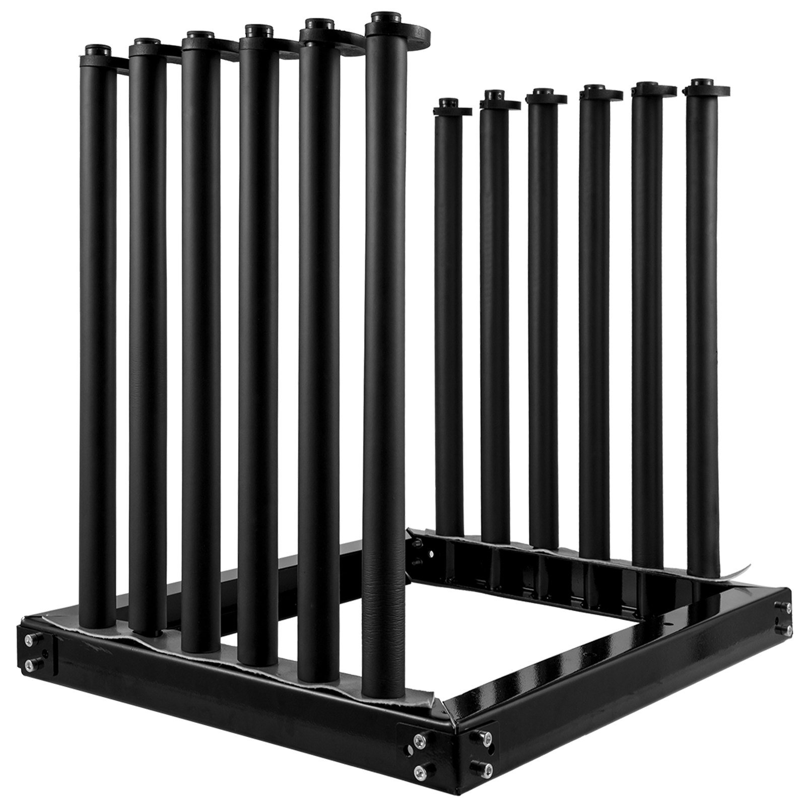 VEVOR Windshield Rack 5-Lite, Windshield Truck Rack Steel, Windshield Glass Rack 24-Inch Height, Windshield Rack for Truck with PVC Pad & Foam Padding, Glass Rack for Truck, for Glass Transportation