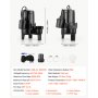VEVOR Submersible Sump Pump 1/2 HP 6900 GPH Cast Iron Sewage/Effluent Pump, for Basement Septic Tank Residential, Automatic Tethered Float Switch, 2-Inch NPT Discharge, 20 ft Lift, IPX8 Waterproof