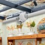 VEVOR 4 to 3.5 inch Radon Fan Installation Kit, Quiet 260CFM Radon Mitigation Fan System Kit with 2 Couplers, Pressure Indicator, Waterproof Inline Duct Fan Exhaust Fan for Indoor Outdoor Ventilation