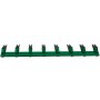 VEVOR Bucket Tooth Bar, 73” Piranha Tooth Bar, 8 Teeth Tractor Tooth Bar, Bolt on Bucket Teeth, Skid Steer Loader Bucket Teeth, Replaceable Tooth, No Drilling Required, Heavy-duty Cast Iron Material