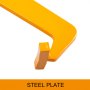 1000lbs Steel Drum Lifter  20.5" x 4" Yellow Heavy Duty Convenient Lifter PRO