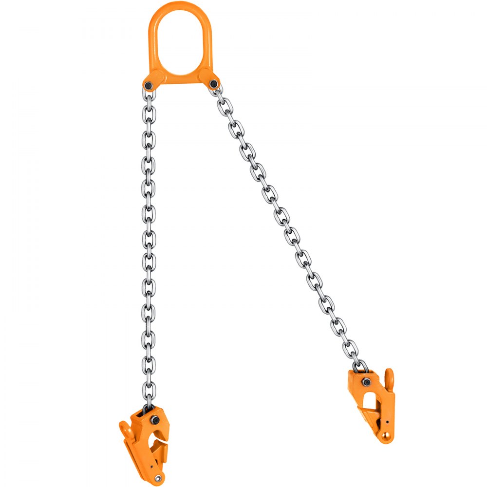 Chain Drum Lifter 2000 lbs  Lifting Chain G80 Capacity Self Locking Acceptable Drum Types: Closed Head 30 & 55-gallon Plastic, Steel & Fiber Drums