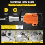 VEVOR Electric Demolition Hammer 2200W Electric Jack Hammer Breaker Ισχυρό σφυρί κατεδάφισης με περιστροφική εργονομική λαβή 360° για σκυρόδεμα