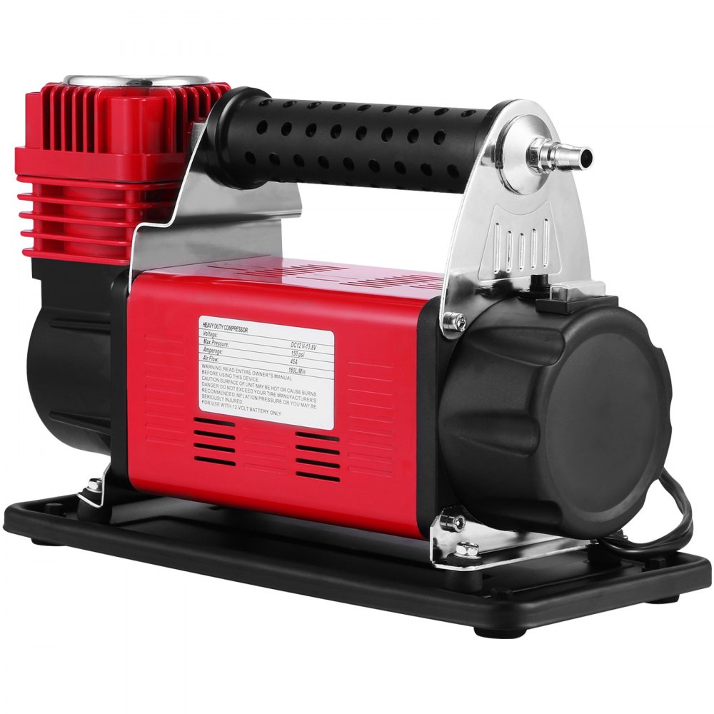 160L 150PSI Heavy Duty Portable Air Compressor 4X4 Tyre Pump With 8m Hose