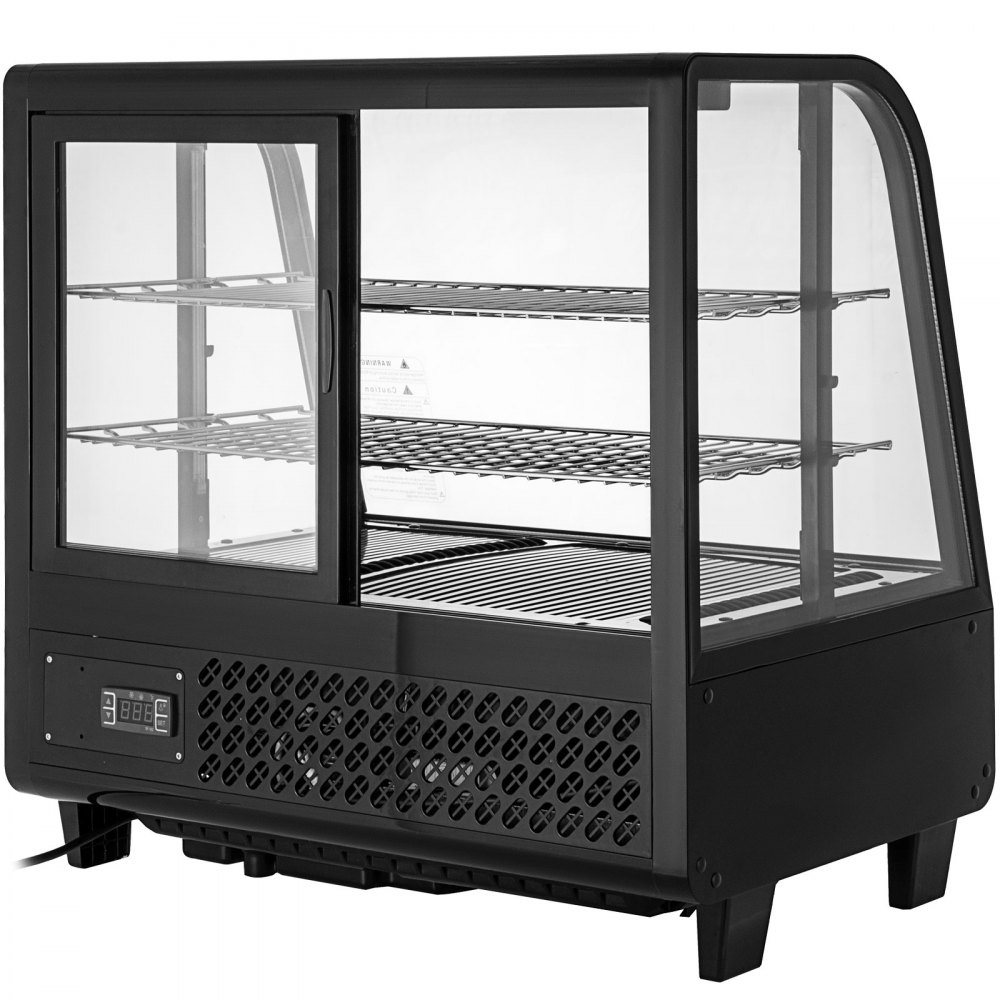 Refrigerated Bakery Display Case Countertop 100l Show Case Cabinet Dessert Case