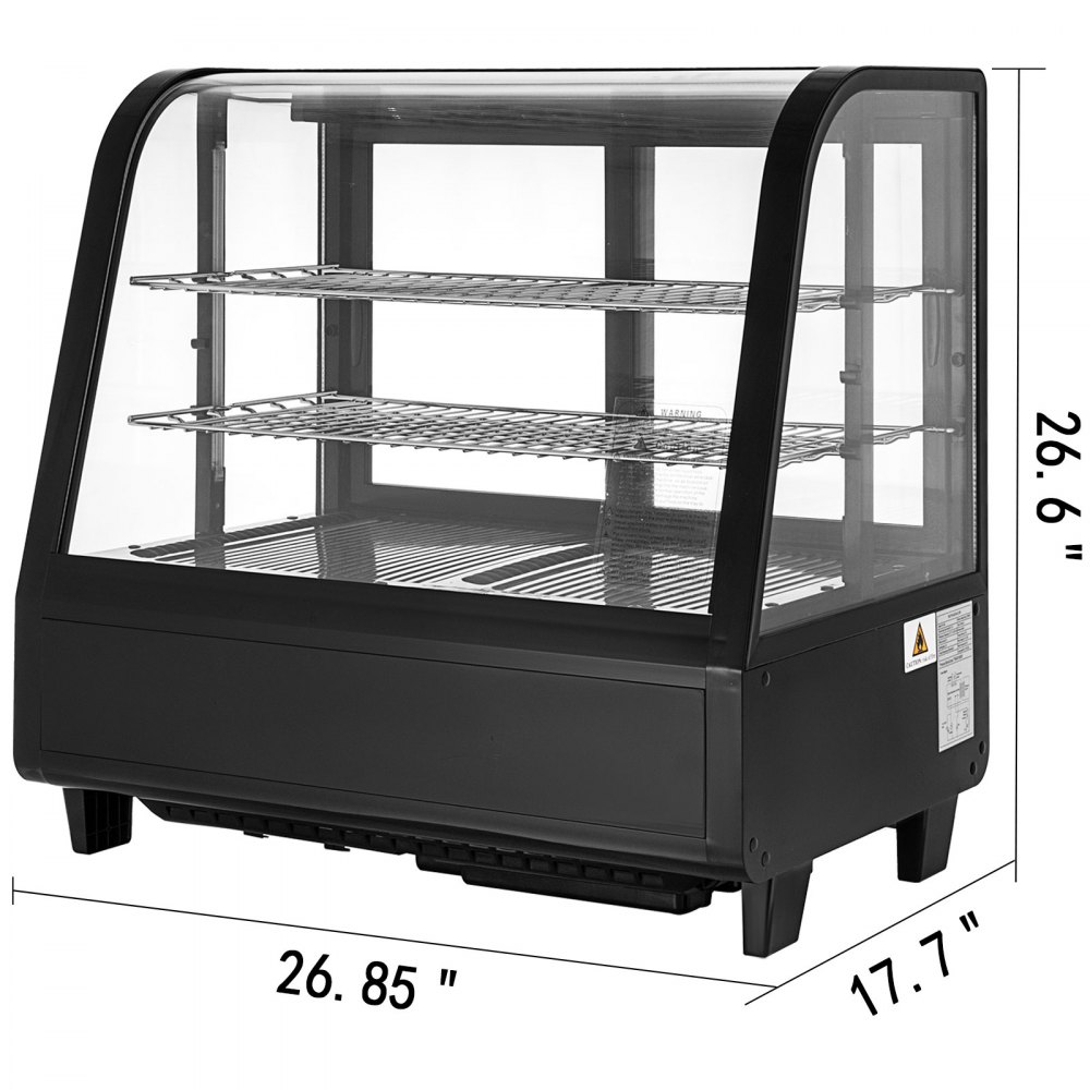 Refrigerated Bakery Display Case Countertop 100l Show Case Cabinet Dessert Case