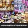 12 unidades/juego de soporte para tartas, estante redondo de hierro para bodas, decoración de torre para cupcakes