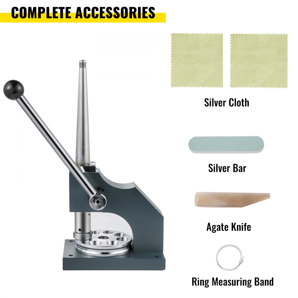 Vevor Jewelry Ring Stretcher Reducer Enlarger Machine Adjustment Sizer Tool 6-36