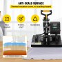 VEVOR-máquina de prensado en caliente 2 en 1, 10x12 pulgadas, transferencia de impresión por sublimación, gorra de camiseta DIY