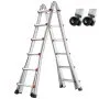 VEVOR Telescoping Ladder A Frame 20 FT Extension Multi-Function for Homework
