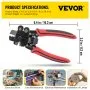 VEVOR Fiber Optic Stripper Wire Cutters Pliers 4-in-1 Fiber Stripping Pliers
